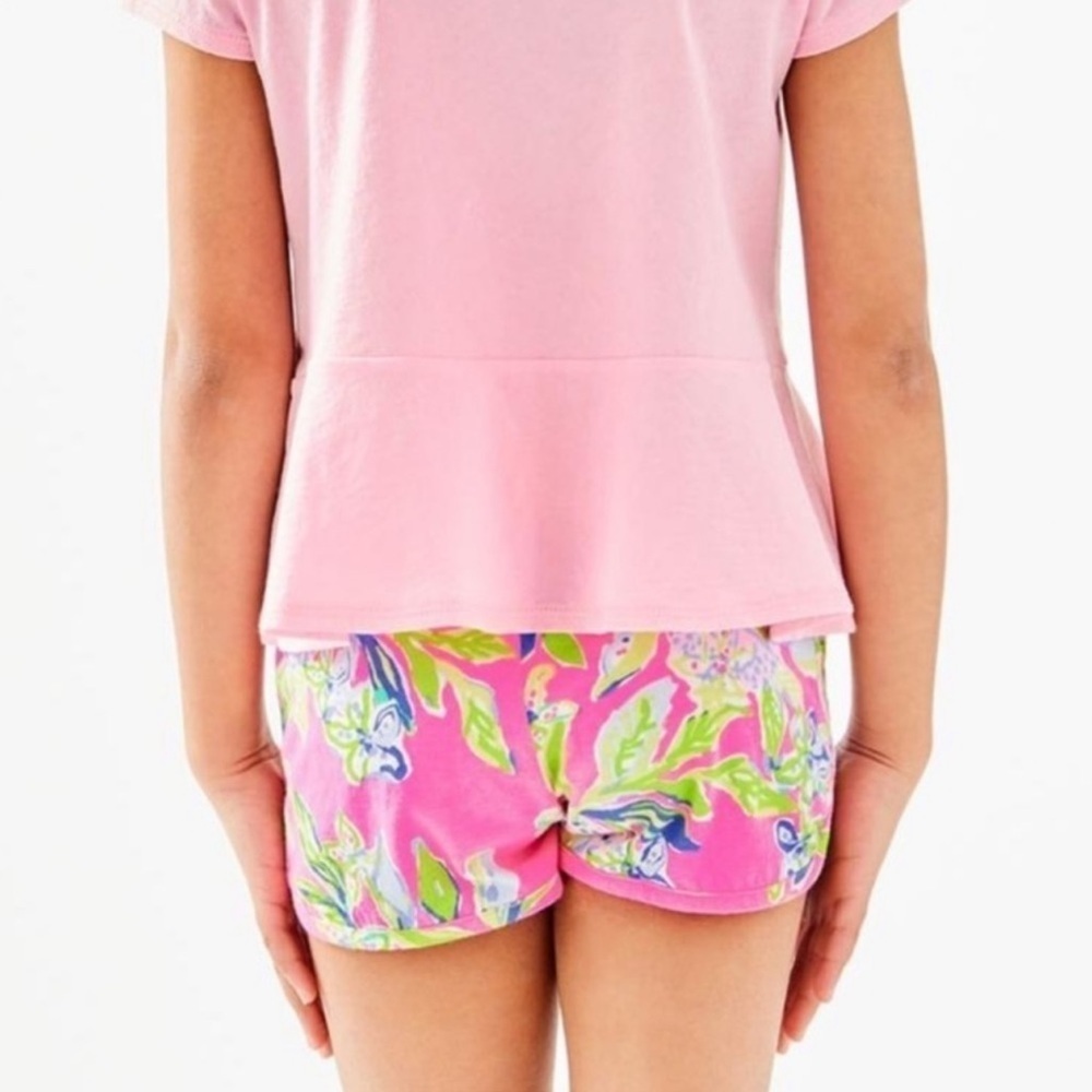 Lilly Pulitzer girls Cecile shorts in Multi Squeeze the Day size M, L & XL (NWT) - Picture 2 of 11